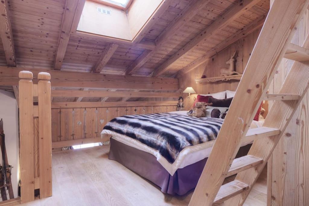 Appartamento Duplex Chaleureux Au Coeur De Megeve 2 P Esterno foto